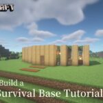 Minecraft 建築：菱形木屋的生存基地│How to build a survival base tutorial【秘密himitsu】│마인크래프트 건축│マイクラ建築│【生存小屋】#25