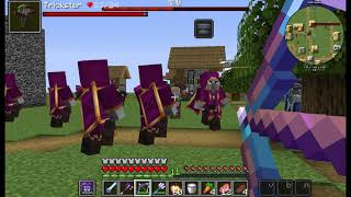 Minecraft moded raid Dungeons Mobs mod 2.1.1 ver イリジャー襲撃(無編集7)   Forge 1.16.5 (illager army) 11/22