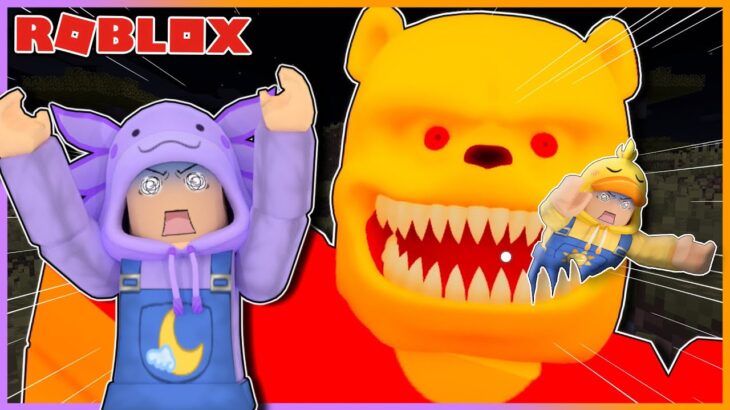 捨てても戻ってくる呪いのクマの人形！？「呪われたプーさん」が襲ってくるロブロックス🐻🍯🍯【 ROBLOX / ロブロックス 】