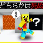 右？左？ミスしたら死ぬセキュリティ【まいくら・マインクラフト】