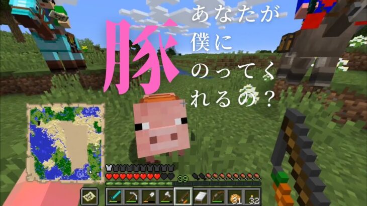 ぺーさんの乗り物【三人称切り抜き/マイクラ】