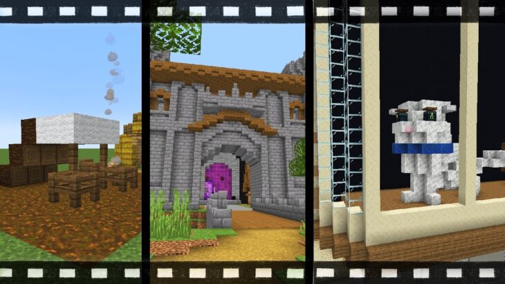 【マイクラ】1時間でストーリーを建築してみた【マインクラフト】