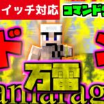 【コマンド1つだけ！】マイクラサバイバルでつかえるワンピースのゴットエネルの必殺技『万雷（ママラガン）』を再現できるコマンド【スイッチ対応】