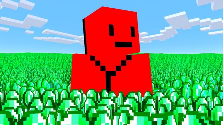 【マイクラ】100万個エメラルドを持ってるマインクラフト