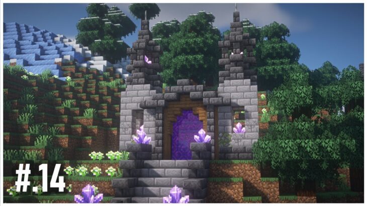 【マイクラ実況】ネザーゲートを作りました。 #14【マインクラフト】