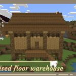 MINECRAFT組み合わせ式建築法ー総集編ーp102 高床式倉庫【マインクラフト／Minecraft】