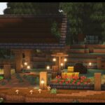 【Minecraft】ニワトリ小屋のあるサバイバルベース　マインクラフト建築