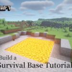 Minecraft 建築：熔岩底下的基地│How to build a  Underground  survival base【秘密himitsu】마인크래프트 건축│マイクラ建築│【生存小屋】#32
