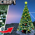 【マイクラ】サバイバルで超巨大クリスマスツリーを作ってみた【効率を極めるサバイバル】Part27