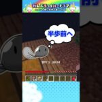 【マインクラフト】１ブロックハードコアサバイバル生活あるある　石にはツルハシ編