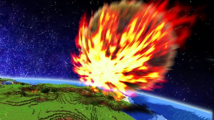 【マイクラ】巨大隕石から地球を救え！【映画】