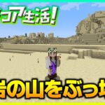 【マイクラ】帰ってきた砂漠整地 作業動画その18【ハードコア生活!】