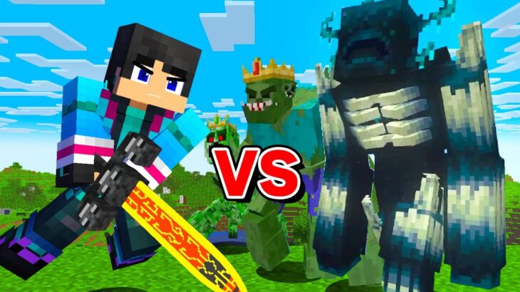 全てのMOBが突然変異したマインクラフト【マイクラ・マインクラフト】