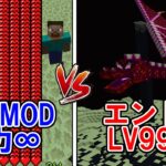 【マイクラ】「土ーとMOD」でカオスドラゴンの討伐にチャレンジした結果が悲惨すぎた…！