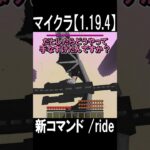 🌟 MODなしでエンドラに乗る方法！？【マイクラ/1.19.4/Minecraft/アプデ】#shorts