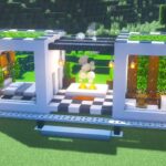 Minecraft:モダンなキューブハウスの作り方 | チュートリアル【マインクラフト】【マイクラ 建築】