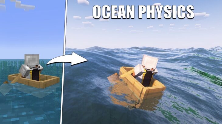Minecraft Ocean Physics   Physics Mod 1.19.3
