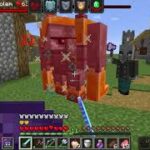 Minecraft moded raid  + Faction Craft raid ver イリジャー襲撃(無編集11)   Forge 1.16.5 (illager army) 1/19