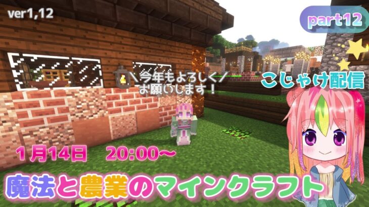 【マイクラ】魔法と農業のマインクラフト　ついに黄昏の森・トワイライトへ　part12【A job for the mage】