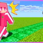 歩いたところがエメラルドになるマインクラフト🏃‍♂️🟩【マイクラ / まいくら】