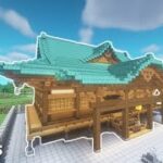 【マインクラフト】パート５ 神社を建築してみた【神社の作り方】