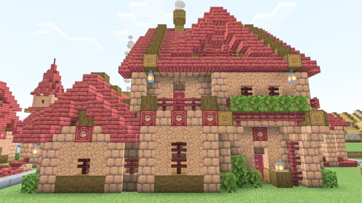 #14【マインクラフト】ちょっと手抜きなマイクラ建築実況