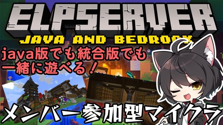 【#マイクラエクプロ鯖】内装工事▷19時まで【メンバー参加型】