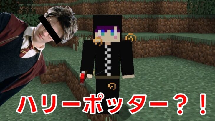 【マイクラMOD】いま流行りのホグワーツレガシー？？魔法の杖が使えるマイクラ？！？！