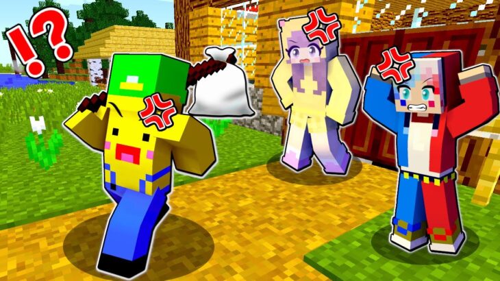 【解散⁉️😱】友達と喧嘩して家出するマインクラフト【マイクラ Minecraft】ぽっぴんず