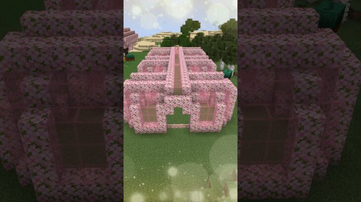 誰も教えない庭に合う簡単外装建築【マイクラ】【Minecraft】