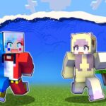 大地震と津波がおきる無人島で宝探しをするマインクラフト⁉️🌊【マイクラ Minecraft】ぽっぴんず