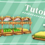 Minecraft : How To Build a Farm | マイクラ建築：可愛い農場/畑の作り方 | Tutorial | Survival