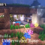 Minecraft 建築：如何蓋一個水下生存基地！│How to build a underwater channel【秘密himitsu】│마인크래프트 건축│マイクラ建築│【生存小屋】#40