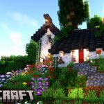 【Minecraft】#05  ミニキッチンが可愛い素敵なお家建ててみた。初心者マインクラフト【マイクラ実況】
