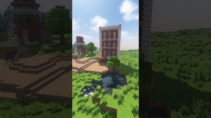 【マイクラ】MiniaTuriaの建築 #Shorts　#minecraft  #マインクラフト #funnyvideo  #funnytiktok #mostfunny