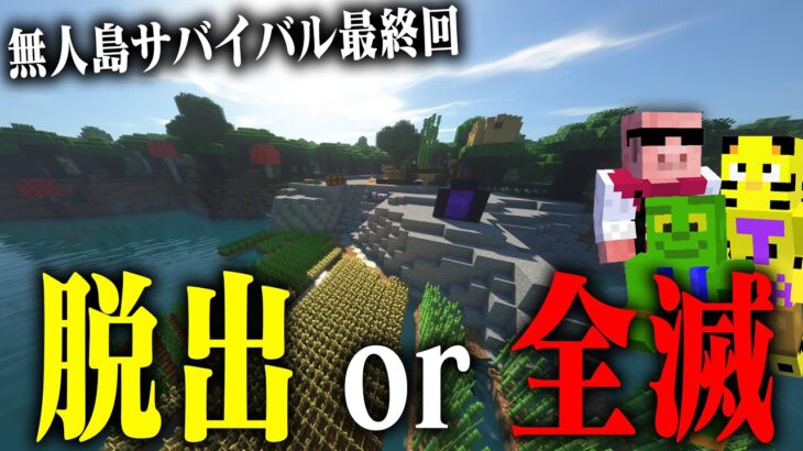【最終回】マイクラ無人島生活 〜ラストの戦い、エンドラ戦〜
