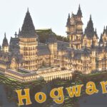 【マイクラ】ホグワーツ魔法魔術学校の作り方！ 斜め建築なし！ #1