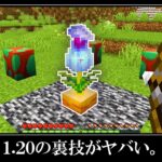 【衝撃映像】マイクラ1.20に隠されたバグ裏技＆小ネタ１１選