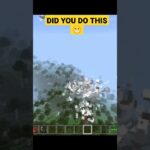 DID YOU DO THIS IN MINECRAFT 😁? #minecraft #trending #viral #shortfeed #shortvideo #shorts#ytshorts