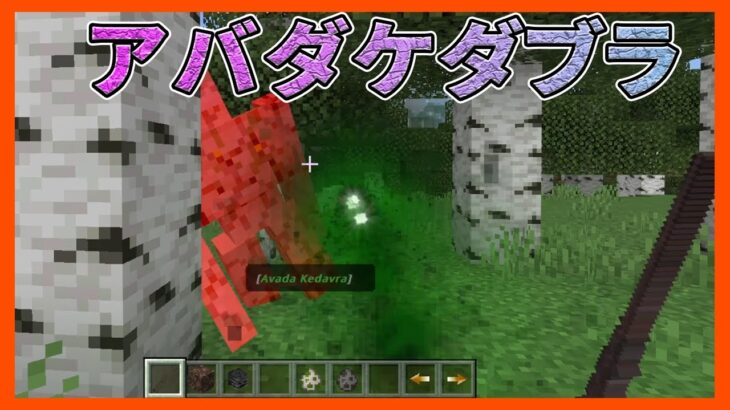 ハリーポッターな魔法が撃てるアドオン!!【マイクラ統合版】【アドオン紹介】【MinecraftPE/BE】