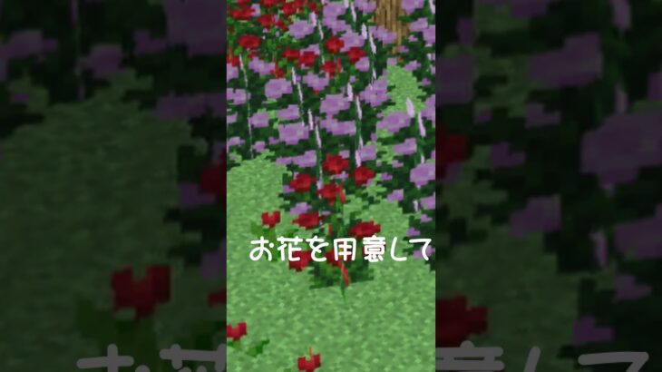 【ホワイトデー】愛の大きさを伝える日💗【Minecraft】#Shorts