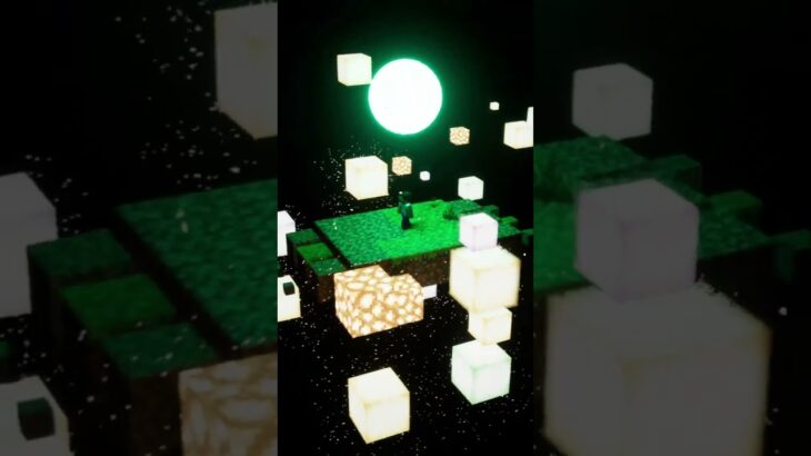 【マイクラ】影modより綺麗なワールドを歩くスティーブ【unreal engine 5】【衝撃】#マイクラ #minecraft #マインクラフト