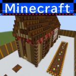 お菓子の家 【マインクラフト1.19.3】Minecraft　マイクラ　かわいい建物