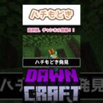 【DAWN CRAFT】ハチもどき　#minecraft  #shorts   #gaming  #vtuber　マイクラ　マインクラフト　　mod parody mods ost