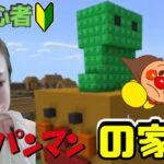 【マイクラ/MINECRAFT】🔰初心者がアンパンマンの家作ってみたぁ‼️『チャレンジ』