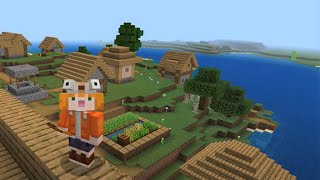 【 マイクラ統合版 】MINECRAFT #43  ドームのサイズどのくらい？砂ほりほりする