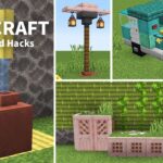 Minecraft 1.20 Build Hacks and Ideas | 1.20アップデートで作れる簡単ミニ建築10選！