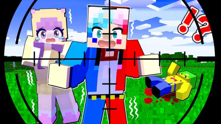 【殺される😱】本物の暗殺者に命を狙われるマインクラフト😭【マイクラ Minecraft】ぽっぴんず