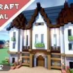 【マイクラ】少し大きな中世風な家の作り方【マインクラフト】Minecraft How to Build a Mansion