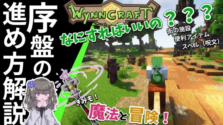 【マイクラ】魔法と冒険しよう！大規模RPGサーバー！ウィンクラフト「気になるあれこれ」